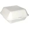 Starpak Hamburger-Boxen mit Klappdeckel, XPS 11 cm x 20 cm x 20 cm weiß laminiert XXL