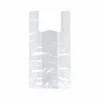 Starpak Hemdchen-Tragetaschen, HDPE 42 cm x 21 cm x 13 cm weiß