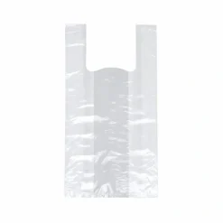 Starpak Hemdchen-Tragetaschen, HDPE 42 cm x 21 cm x 13 cm weiß