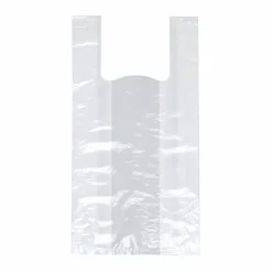 Starpak Hemdchen-Tragetaschen, HDPE 55 cm x 22 cm x 15 cm weiß mittel