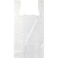 Starpak Hemdchen-Tragetaschen, HDPE 60 cm x 30 cm x 18 cm weiß