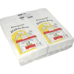 Starpak Hähnchenbeutel, Papier mit Alu-Einlage 28 cm x 13 cm x 8 cm 