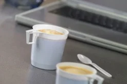 Starpak Kaffeetassen, PS 0,25 l Ø 8 cm, 8,5 cm weiß