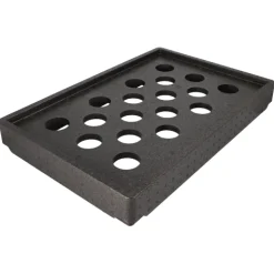 Starpak Kühlaufsatz EPP 60 cm x 40 cm x 8,5 cm schwarz "Gastro-Norm 1/1", 17 x 1 Stück