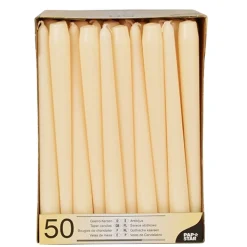 Starpak Leuchterkerzen Ø 2,2 cm, 25 cm champagner