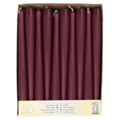 Starpak Leuchterkerzen Ø 2,2 cm, 25 cm violett