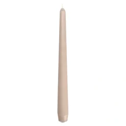 Starpak Leuchterkerzen Ø 2,2 cm, 25 cm greige