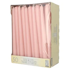 Starpak Leuchterkerzen Ø 2,2 cm, 25 cm peach, 2 x 50 Stück