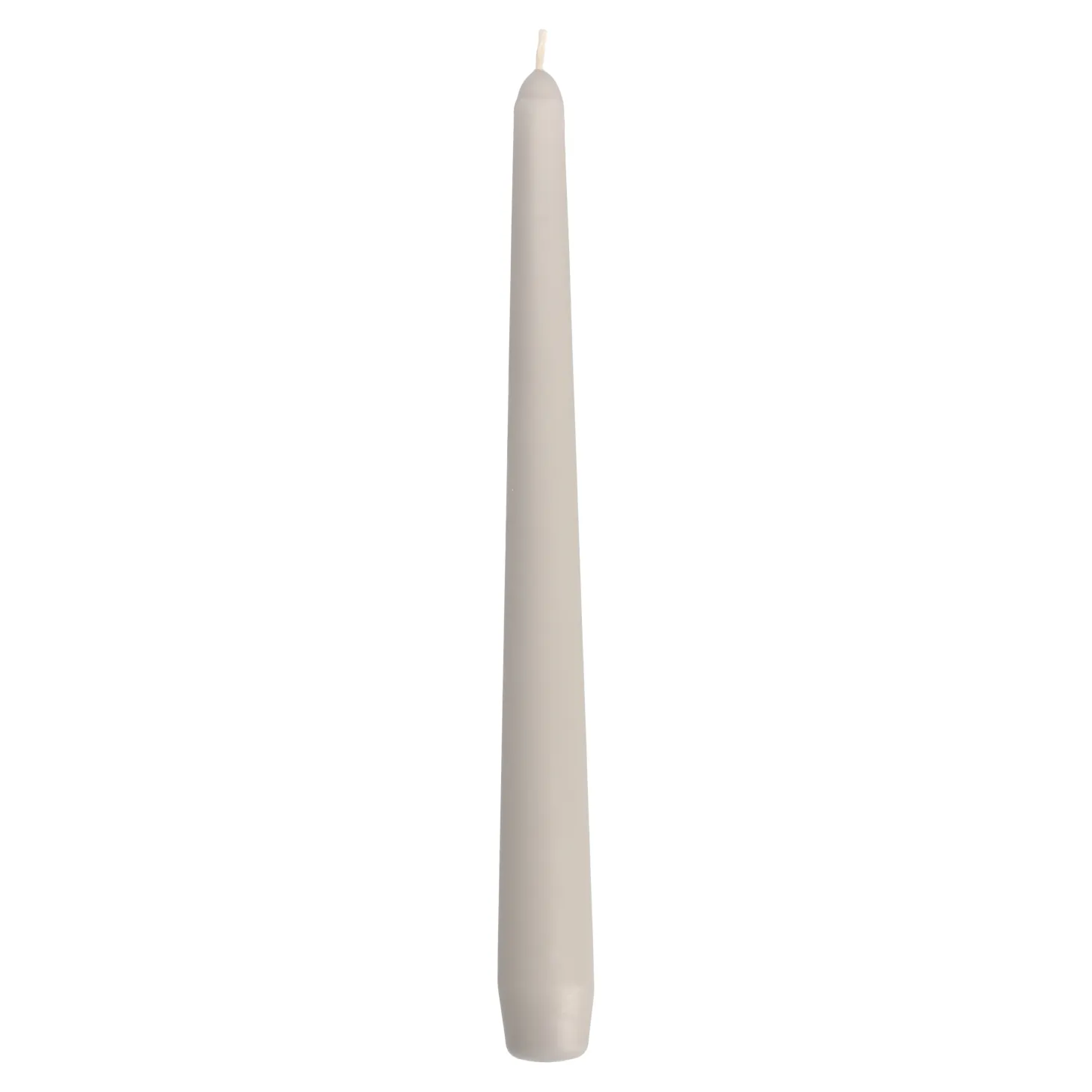 Starpak Leuchterkerzen Ø 2,2 cm, 25 cm hellgrau, 2 x 50 Stück