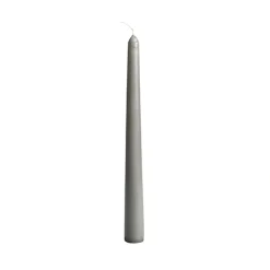 Starpak Leuchterkerzen Ø 2,2 cm, 25 cm grau