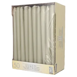Starpak Leuchterkerzen Ø 2,2 cm, 25 cm farngrün, 2 x 50 Stück