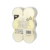 Starpak Maxi Lichte Ø 55 mm, 20 mm weiß, Brenndauer ca. 8 h, in Polycarbonathülle