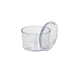 Starpak Mehrweg-Becher + Deckel rund 190 ml Ø 8 cm, 5,4 cm transparent "Cella"