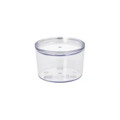 Starpak Mehrweg-Becher + Deckel rund 190 ml Ø 8 cm, 5,4 cm transparent "Cella"