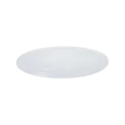 Starpak Mehrweg-Deckel PP für Schalen oval 1 cm x 13,5 cm x 20,5 cm transparent "Cella"