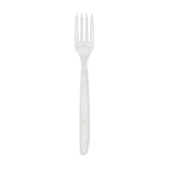 Starpak Mehrweg-Gabeln 18,5 cm transparent, 20 x 10 Stück