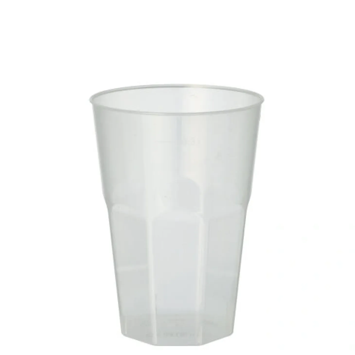 Starpak Mehrweg-Gläser für Caipirinha PP 0,3 l Ø 8 cm, 11 cm transluzent unzerbrechlich