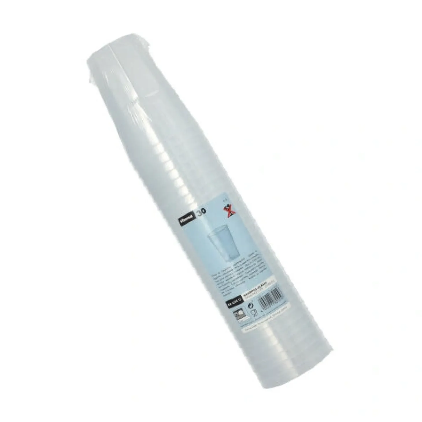 Starpak Mehrweg-Gläser für Caipirinha PP 0,3 l Ø 8 cm, 11 cm transluzent unzerbrechlich