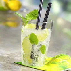 Starpak Mehrweg-Gläser für Caipirinha PP 0,3 l Ø 8 cm, 11 cm transluzent unzerbrechlich