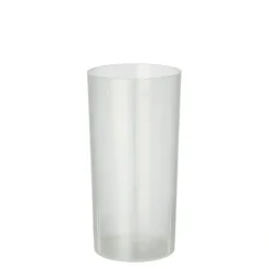 Starpak Mehrweg-Gläser für Longdrinks PP 0,2 l Ø 5,5 cm, 10,9 cm transluzent unzerbrechlich