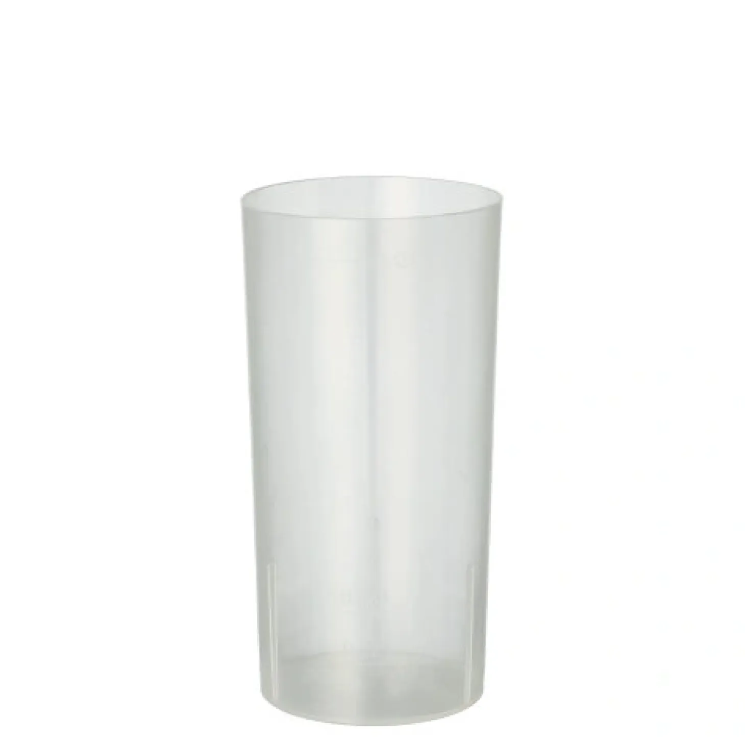 Starpak Mehrweg-Gläser für Longdrinks PP 0,2 l Ø 5,5 cm, 10,9 cm transluzent unzerbrechlich