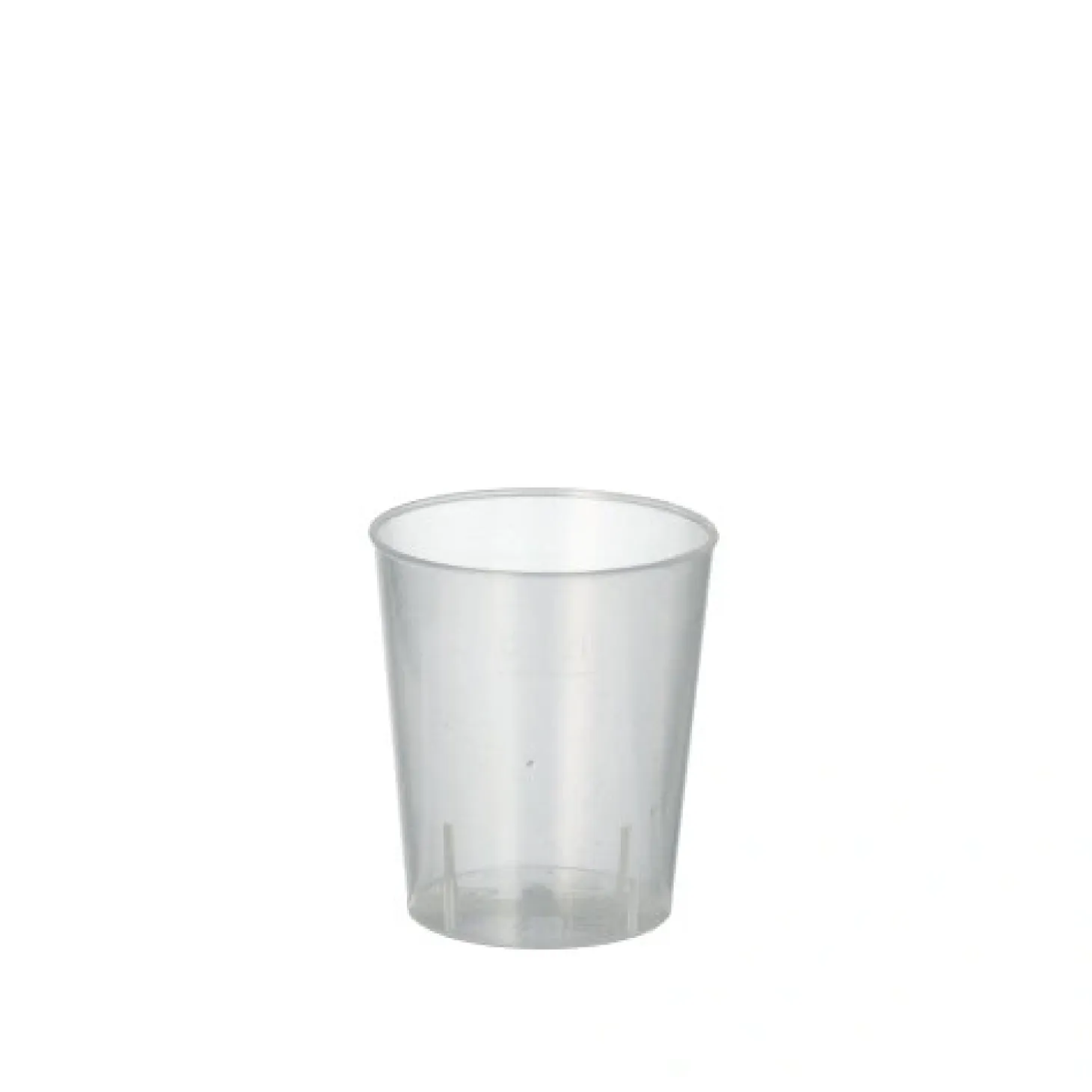 Starpak Mehrweg-Gläser für Schnaps PP 2 cl Ø 3,7 cm, 4,2 cm unzerbrechlich, 54 x 50 Stück