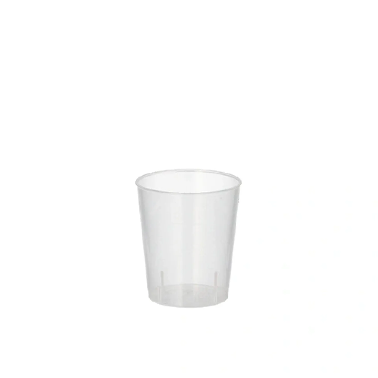 Starpak Mehrweg-Gläser für Schnaps PP 2 cl Ø 3,7 cm, 4,2 cm unzerbrechlich, 30 x 20 Stück
