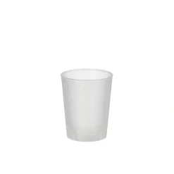 Starpak Mehrweg-Gläser für Schnaps PP 4 cl Ø 4,3 cm, 5,2 cm satiniert, unzerbrechlich, 25 x 20 Stück