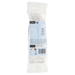 Starpak Mehrweg-Löffel 18,5 cm transparent, 20 x 10 Stück