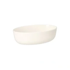 Starpak Mehrweg-Schalen oval 450 ml 5 cm x 10,5 cm x 15,5 cm weiß "Cella"