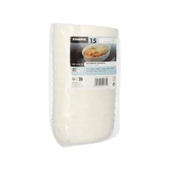 Starpak Mehrweg-Schalen oval 450 ml 5 cm x 10,5 cm x 15,5 cm weiß "Cella"