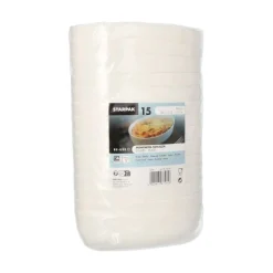 Starpak Mehrweg-Schalen oval 900 ml 5,5 cm x 13,5 cm x 20,5 cm weiß "Cella"