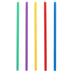 Starpak Mehrweg-Shake-Halme PP Ø 8 mm, 25 cm farbig sortiert, 12 x 100 Stück