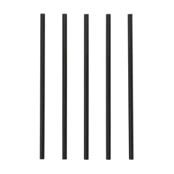 Starpak Mehrweg-Shake-Halme PP Ø 7 mm, 22 cm schwarz, 10 x 100 Stück