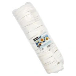 Starpak Mehrweg-Teller Halbmond Ø 12 cm, 1,2 cm weiß "Cella"