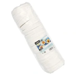 Starpak Mehrweg-Teller rund Ø 12 cm, 1,2 cm weiß "Cella"