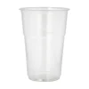 Starpak Mehrweg-Trinkbecher 0,4 l Ø 9,5 cm, 12,5 cm transparent mit Schaumrand, 24 x 50 Stück