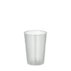 Starpak Mehrweg-Trinkbecher PP 0,1 l Ø 5,2 cm, 7,4 cm transluzent, 35 x 40 Stück