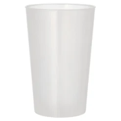 Starpak Mehrweg-Trinkbecher PP 0,5 l Ø 9,2 cm, 13,9 cm transluzent extra stabil