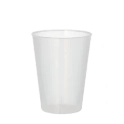Starpak Mehrweg-Trinkbecher PP 0,2 l Ø 7,5 cm, 9,6 cm transluzent extra stabil