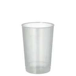 Starpak Mehrweg-Trinkbecher PP 0,2 l Ø 6,8 cm, 9,8 cm transluzent unzerbrechlich, 20 x 40 Stück