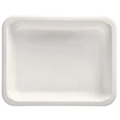 Starpak Mikrowellenschalen, PP ungeteilt 1330 ml 4,9 cm x 22,7 cm x 17,8 cm weiß