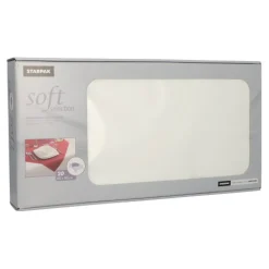 Starpak Mitteldecken, stoffähnlich, Vlies "soft selection" 80 cm x 80 cm weiß