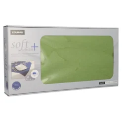 Starpak Mitteldecken, stoffähnlich, Vlies "soft selection plus" 80 cm x 80 cm olivgrün