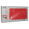 Starpak Mitteldecken, stoffähnlich, Vlies "soft selection" 80 cm x 80 cm rot