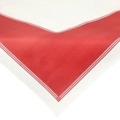 Starpak Mitteldecken, stoffähnlich, Vlies "soft selection plus" 80 cm x 80 cm bordeaux "Frame"