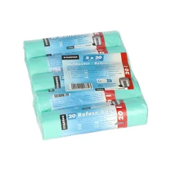 Starpak Müllbeutel, HDPE 20 l 50 cm x 45 cm mint
