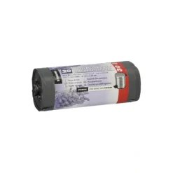 Starpak Müllbeutel, LDPE mit Duft 30 l 60 cm x 50 cm grau - Lavender