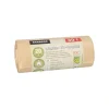 Starpak Müllbeutel mit Tragegriffen aus 100% PCW "Waste-To-Waste" 30 l 64,5 cm x 54 cm beige 20 my, 25 x 20 Stück