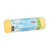 Starpak Müllsäcke mit Zugband, HDPE 60 l 71 cm x 64,5 cm gelb